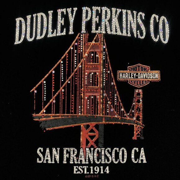 Harley Davidson Rhinestone Tee - Picture 9 of 9